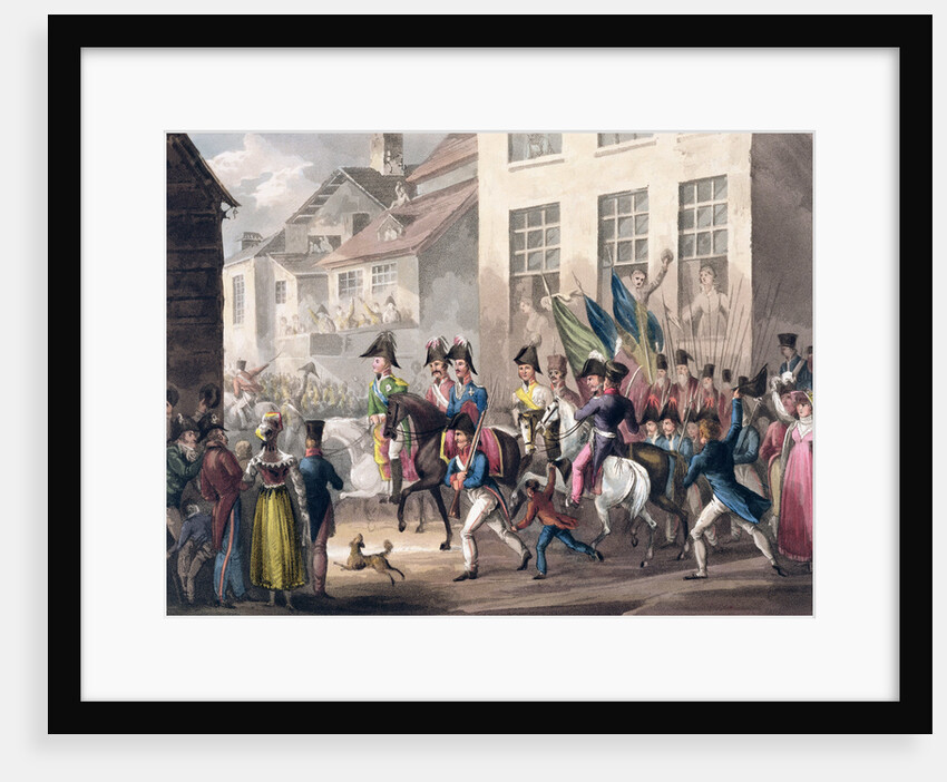 Entrance of the Allies into Paris by Thomas Sutherland