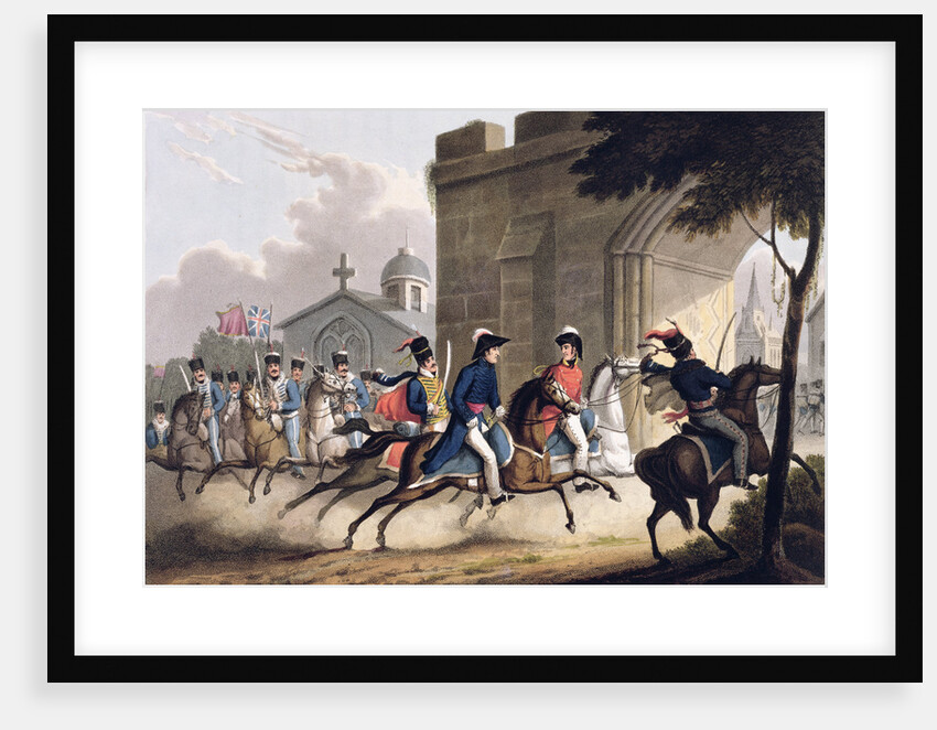Entrance of Lord Wellington into Salamanca by Matthew Dubourg