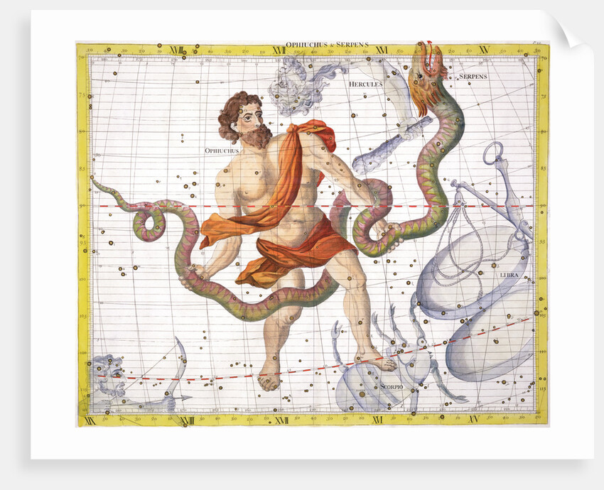 Constellation of Ophiucus by Anonymous