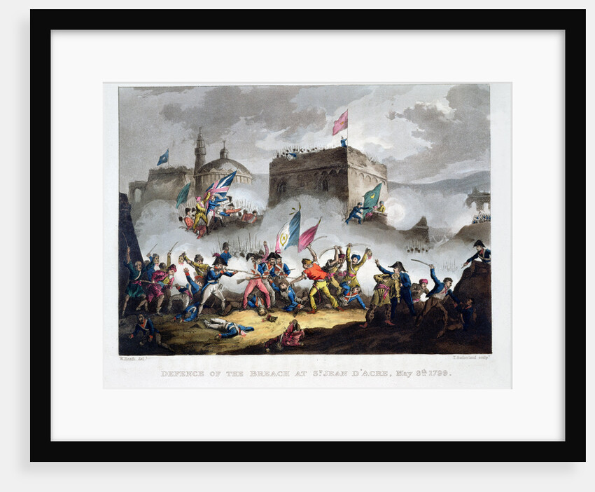Defence of the breach at St Jean d'Acre by Thomas Sutherland