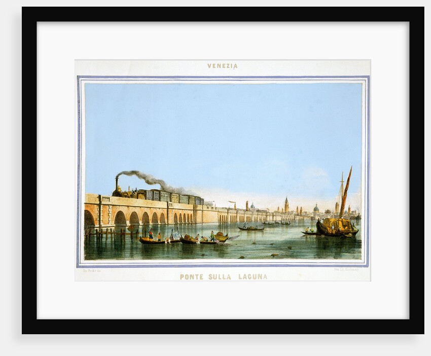 Bridge over the Lagoon by Giovanni Pividor