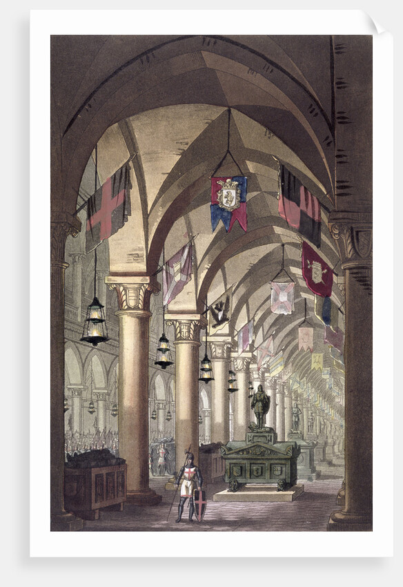 Tombs of the Knights Templar by Alessandro Sanquirico