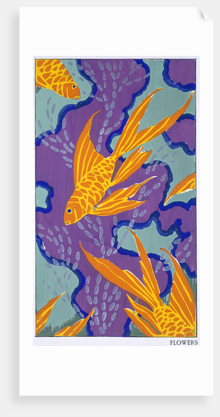 Fish motif by EA Seguy