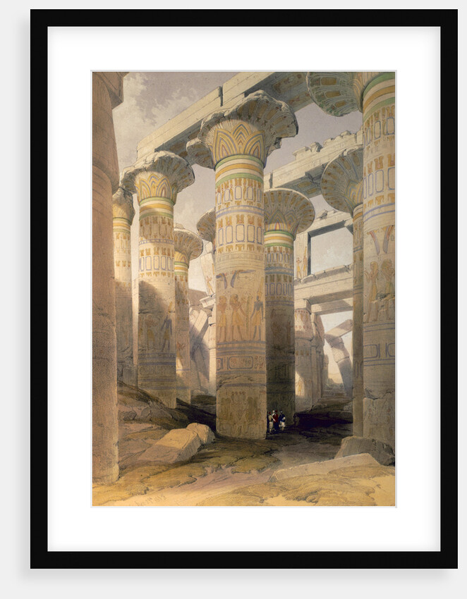 Hall of Columns by David Roberts