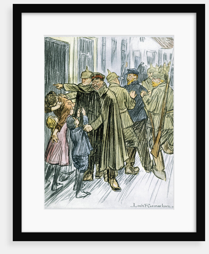 Husbands and Fathers by Louis Raemaekers