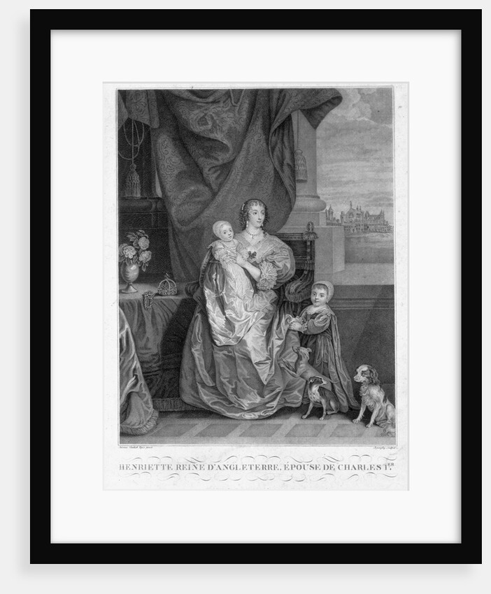 Henrietta Maria by Henri-Arthur Bonnefoy