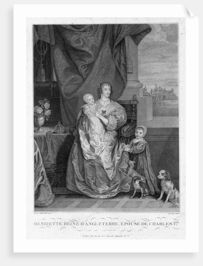 Henrietta Maria by Henri-Arthur Bonnefoy