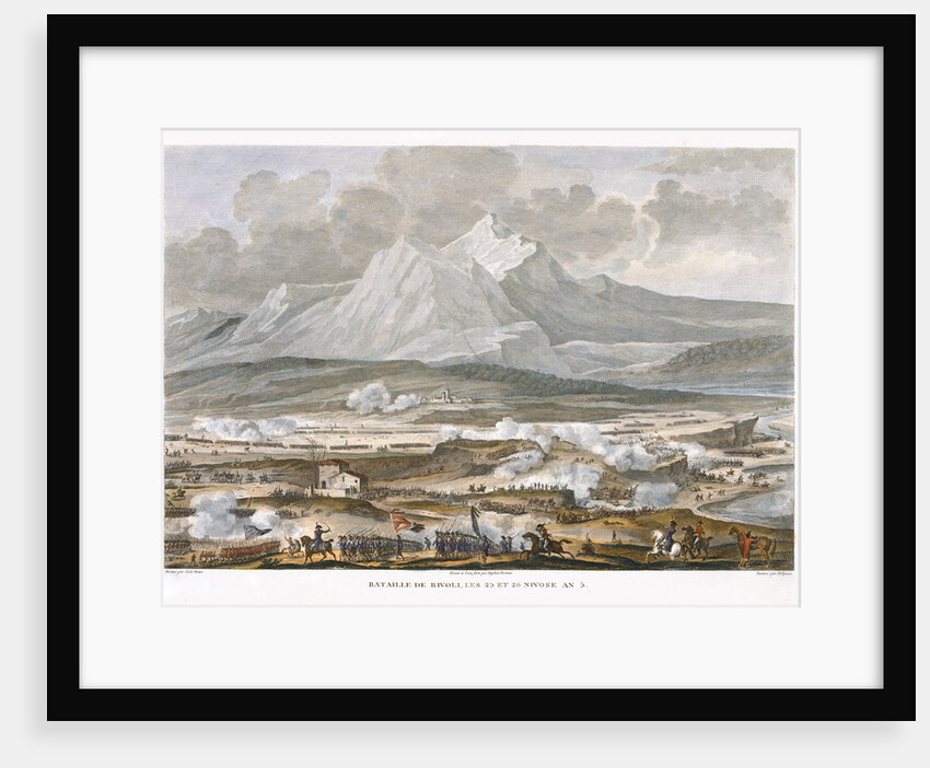 The Battle of Rivoli by Jean Duplessis-Bertaux