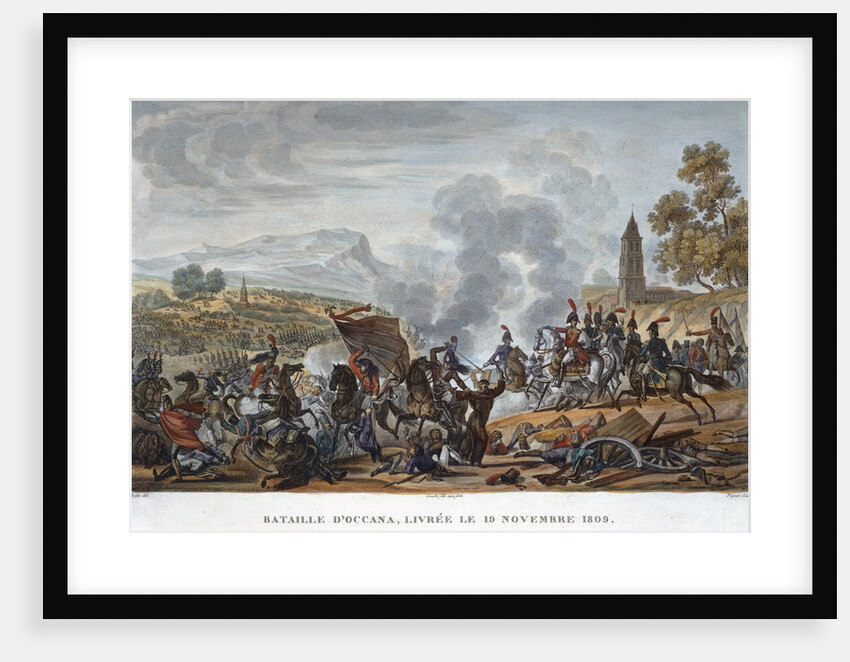 The Battle of Occana by Francois Pigeot