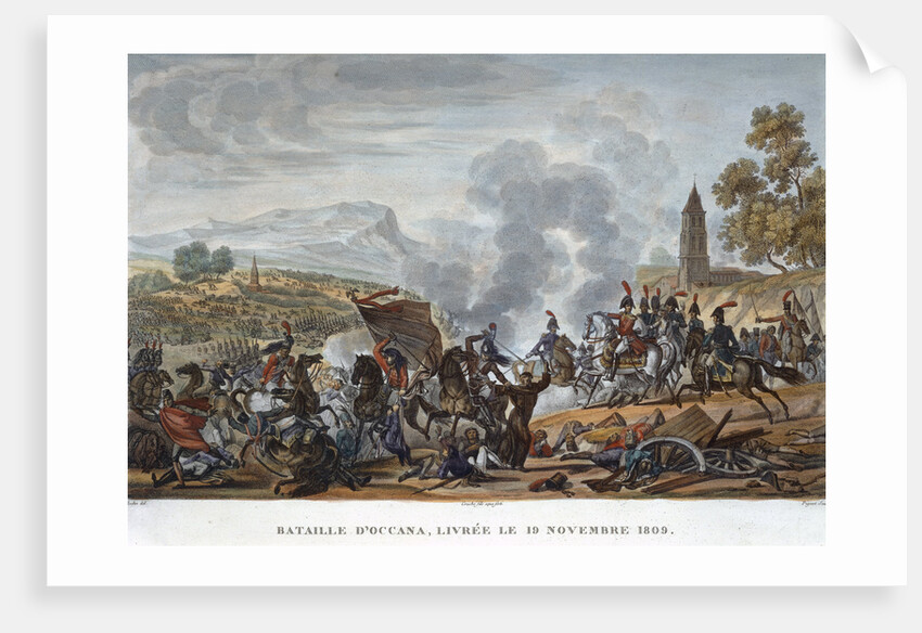 The Battle of Occana by Francois Pigeot