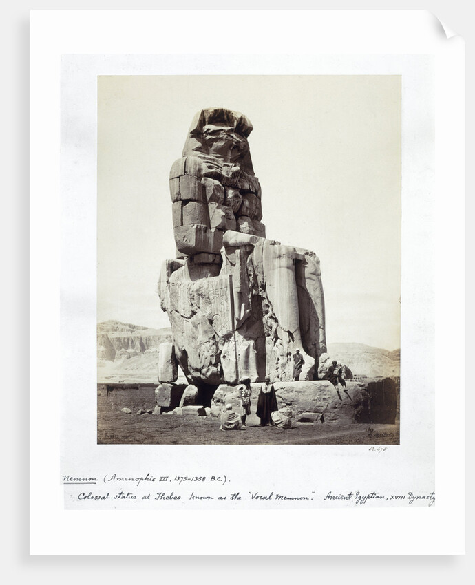 The 'Vocal Memnon by Francis Bedford