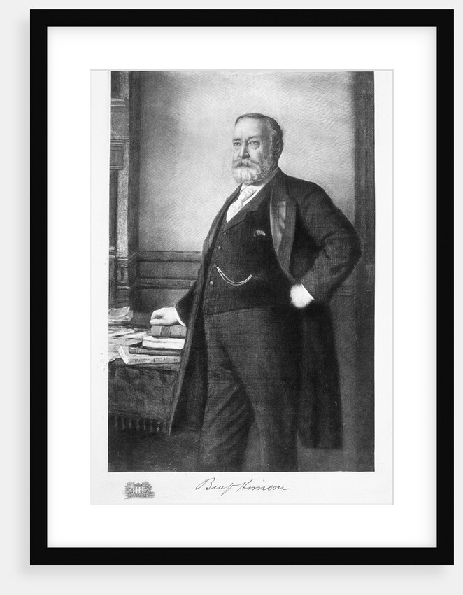 Benjamin Harrison by Anonymous