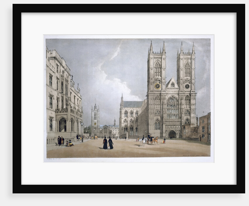 Westminster Abbey and Hospital by Thomas Shotter Boys