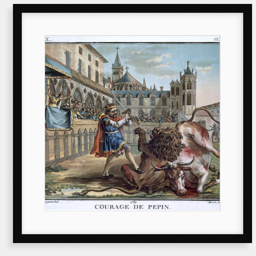 The Courage of Pepin by Jean Baptiste Morret
