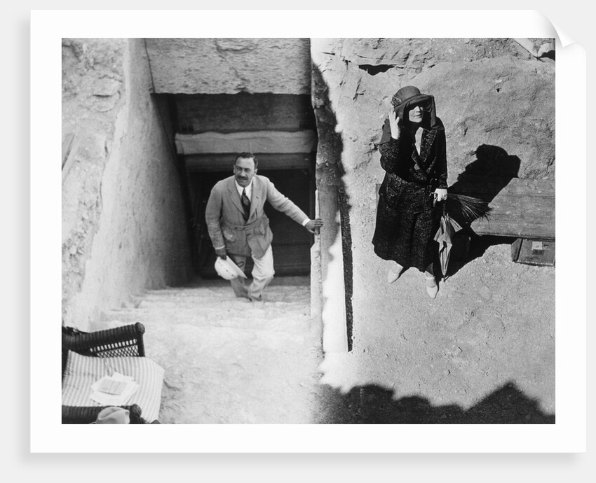 Visitors to the Tomb of Tutankhamun by Harry Burton