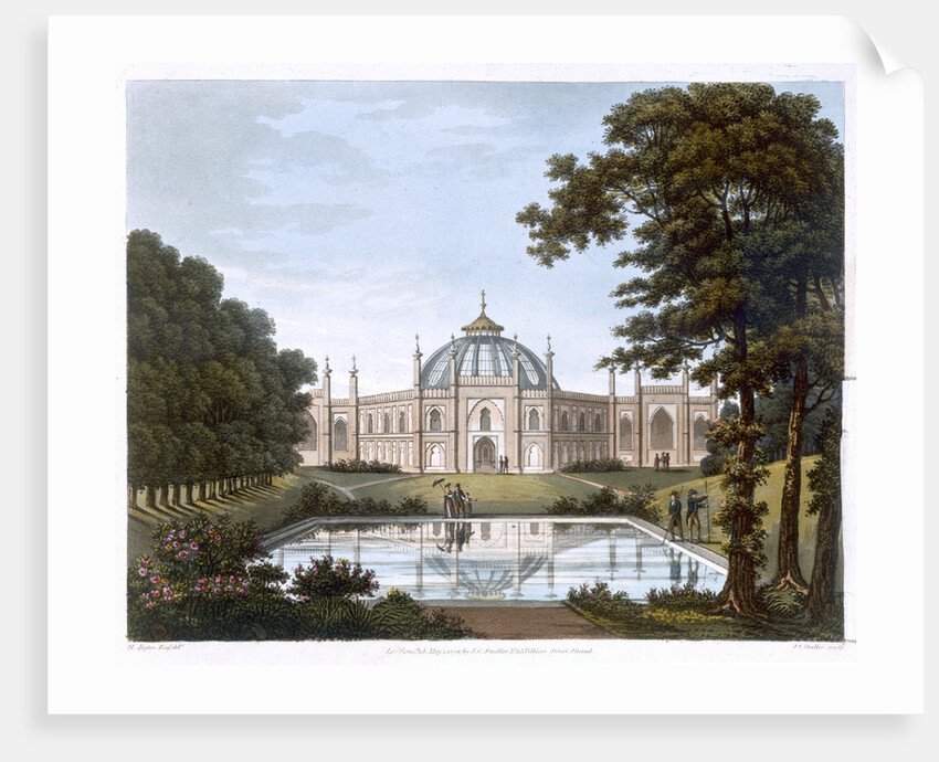Brighton Pavilion by Joseph Constantine Stadler