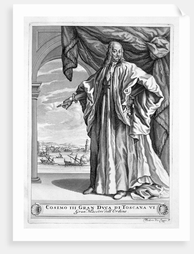 Cosimo III de' Medici by Theodor Verkruys