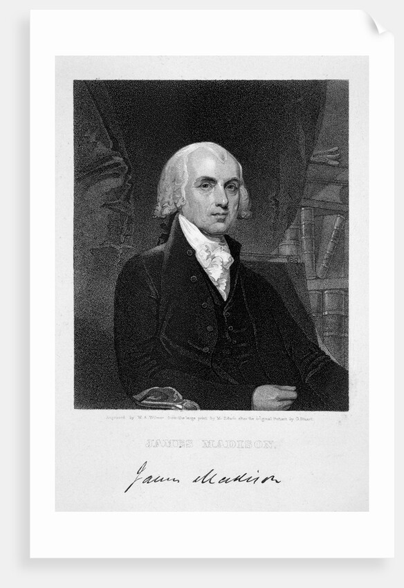 James Madison by William A Wilmer