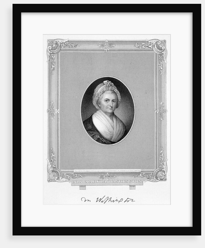 Martha Washington by James Barton Longacre