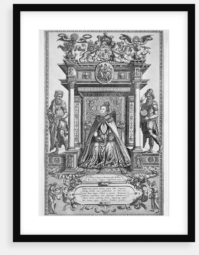 Queen Elizabeth I of England as Patron of Geography and Astronomy by Anonymous