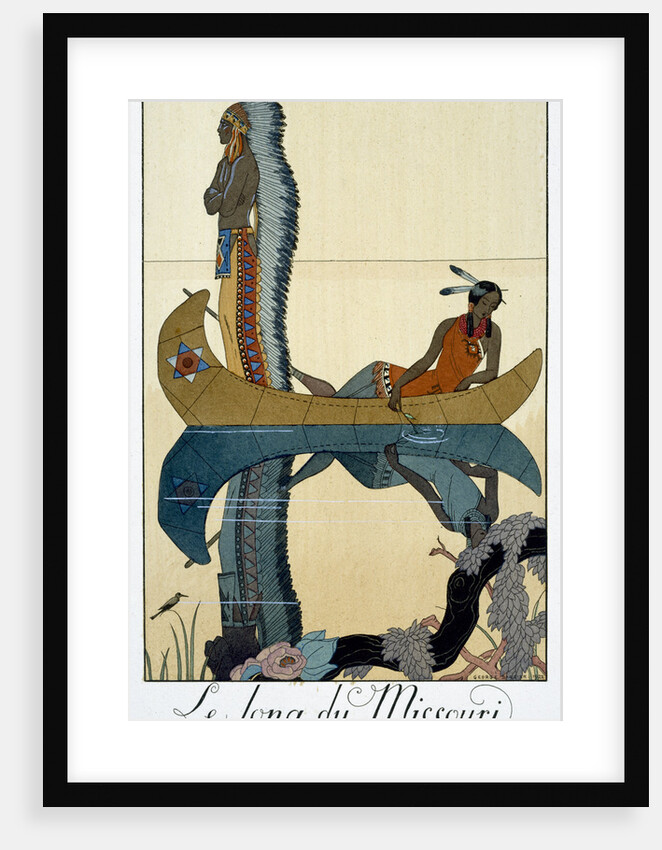 The Length of the Missouri by Georges Barbier