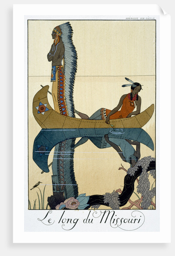 The Length of the Missouri by Georges Barbier