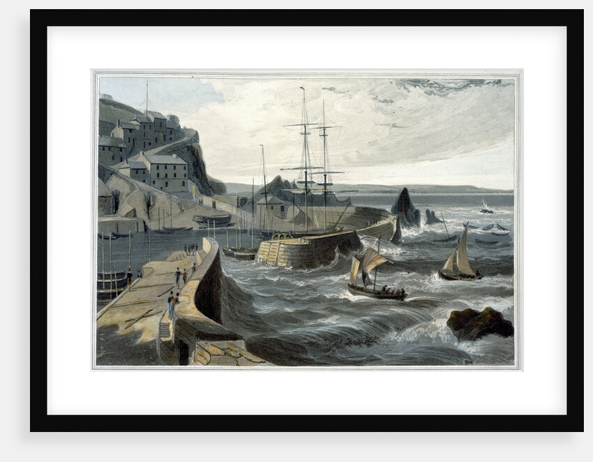 Mevagissey by William Daniell
