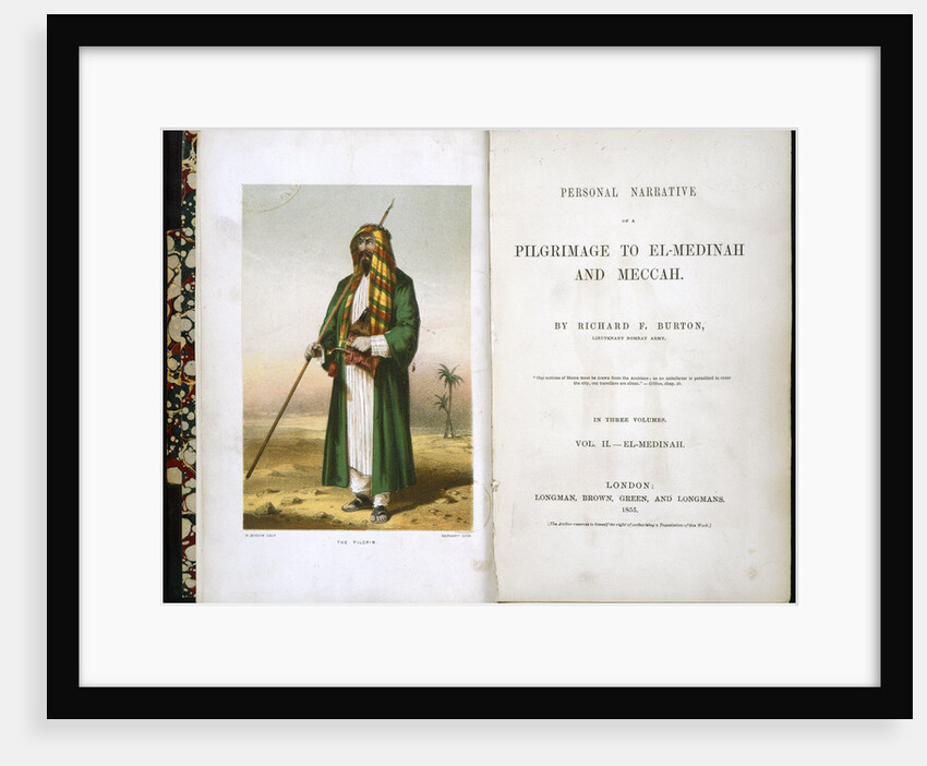 Personal Narrative of a Pilgrimage to El-Medinah and Meccah by Richard Burton by Anonymous
