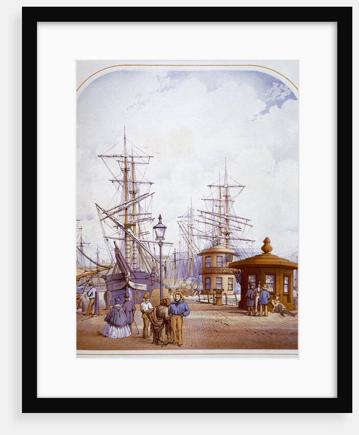Waterloo Docks by William Gawin Herdman