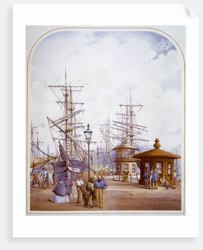 Waterloo Docks by William Gawin Herdman