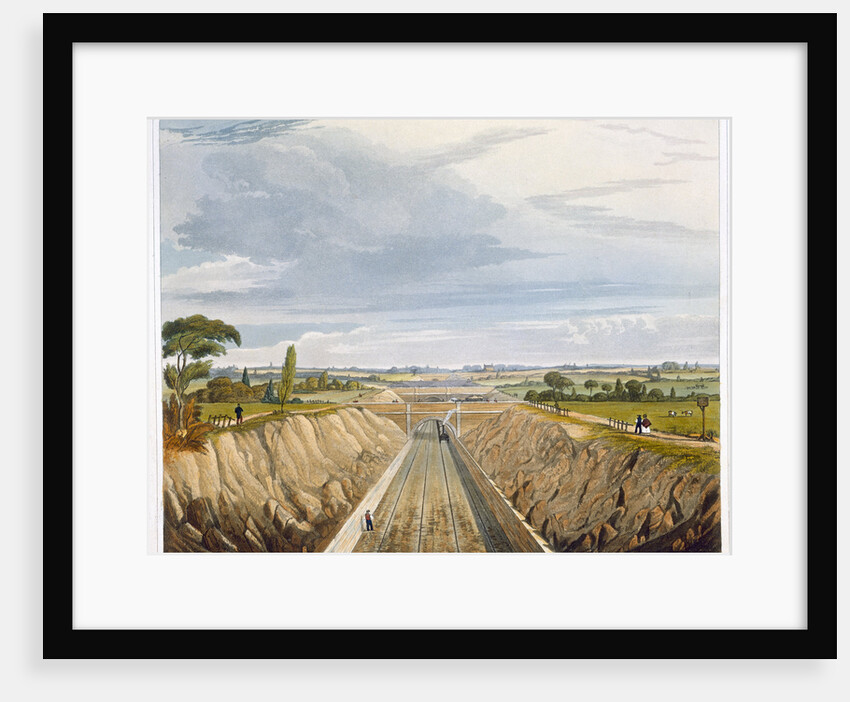 Near Liverpool, looking towards Manchester by Henry Pyall