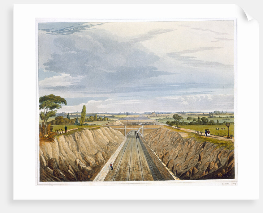 Near Liverpool, looking towards Manchester by Henry Pyall
