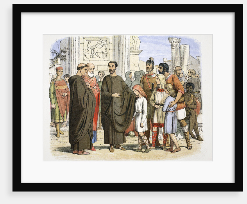 St Gregory the Great and the English slaves at Rome by James William Edmund Doyle