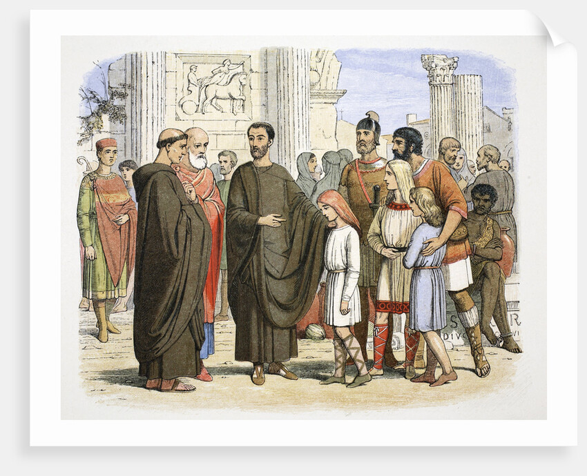 St Gregory the Great and the English slaves at Rome by James William Edmund Doyle