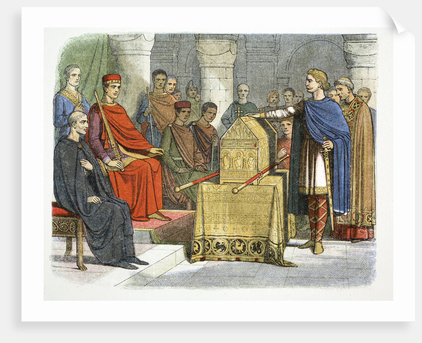Harold II swears fidelity to Duke William of Normandy by James William Edmund Doyle