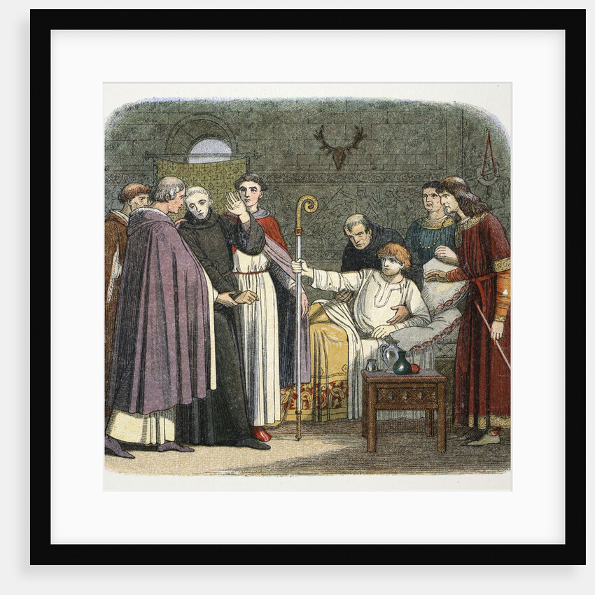 Anselm made Archbishop of Canterbury by William II by James William Edmund Doyle