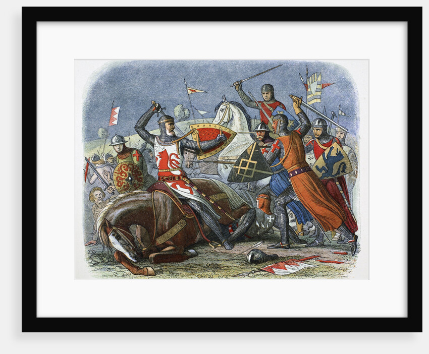 Death of Simon de Montfort, Battle of Evesham by James William Edmund Doyle