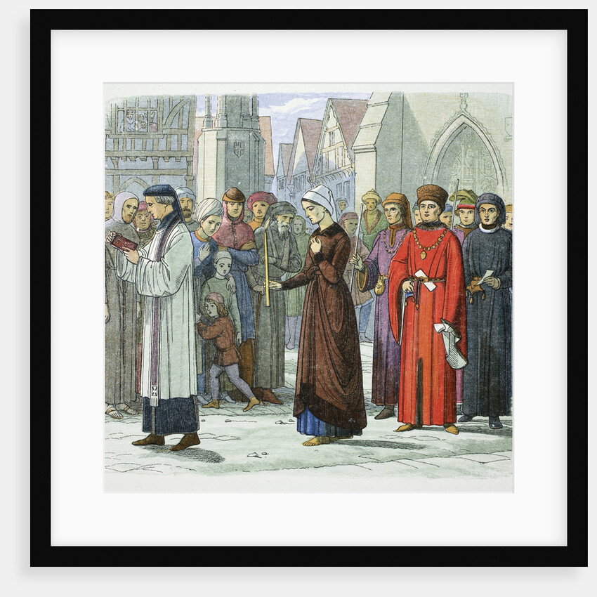 The Duchess of Gloucester does penance by James William Edmund Doyle