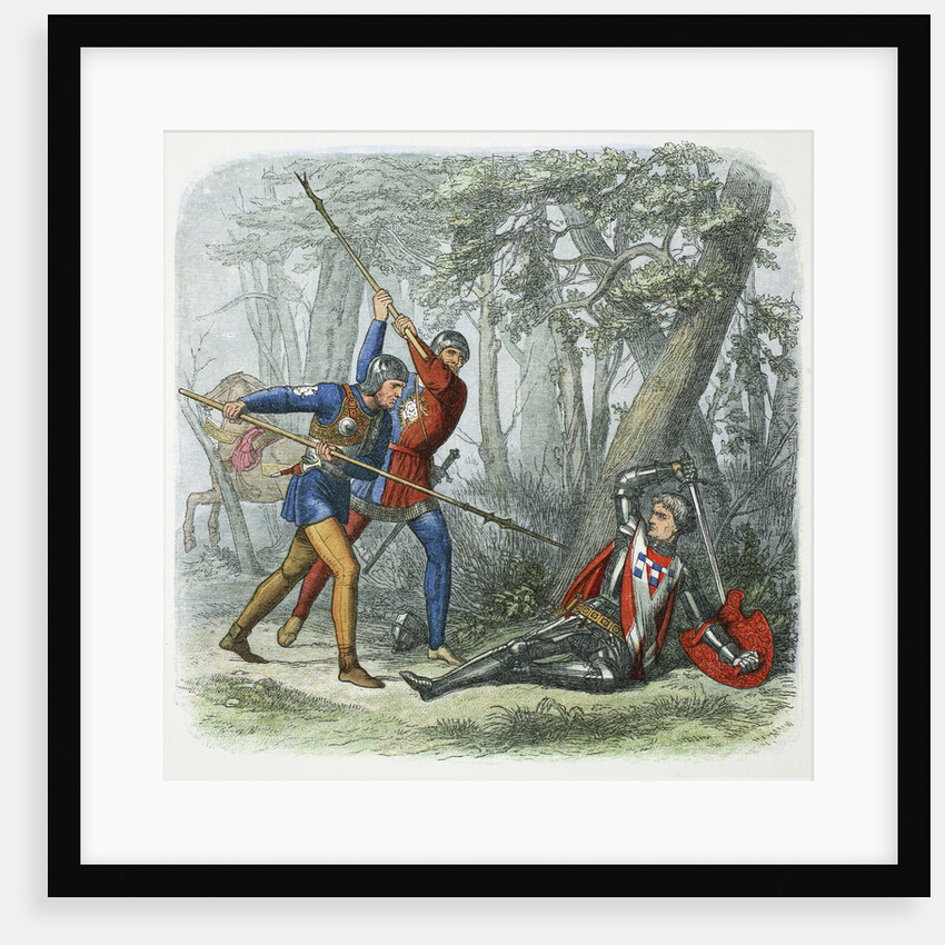 Death of Warwick the Kingmaker, Battle of Barnet by James William Edmund Doyle
