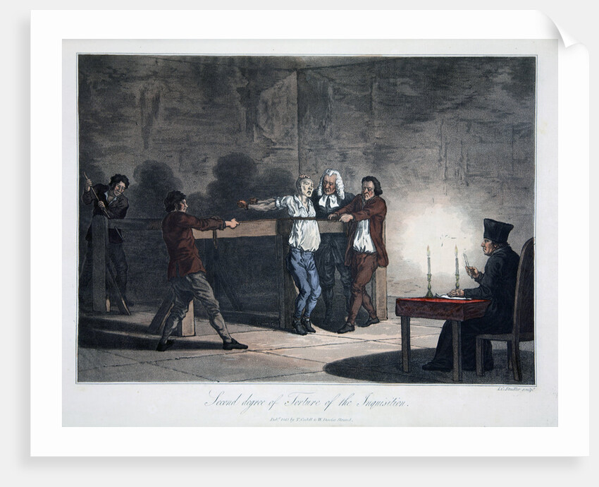 Second Degree of Torture of the Inquisition by LC Stadler