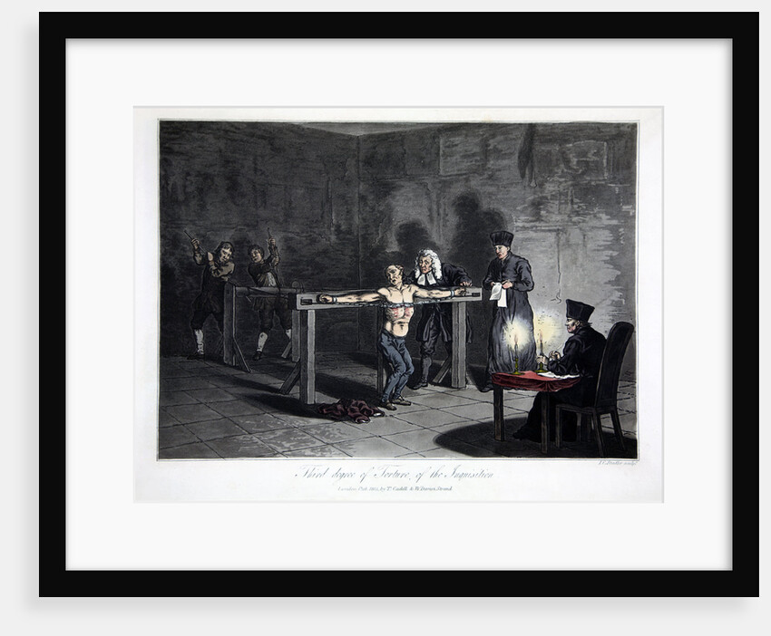 Third Degree of Torture of the Inquisition by LC Stadler