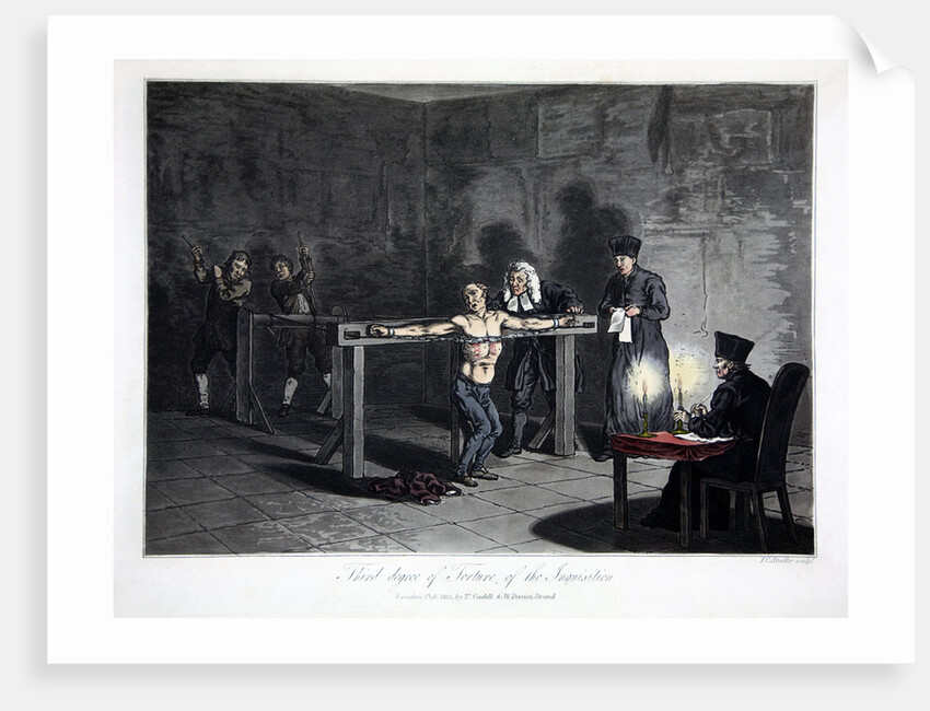 Third Degree of Torture of the Inquisition by LC Stadler
