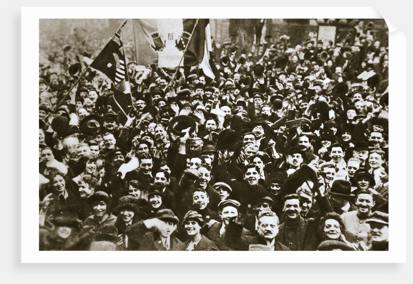 Celebrating the end of the First World War by Anonymous