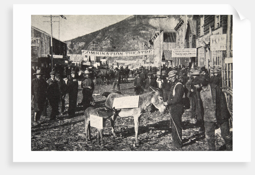 Front Street, Dawson by Anonymous