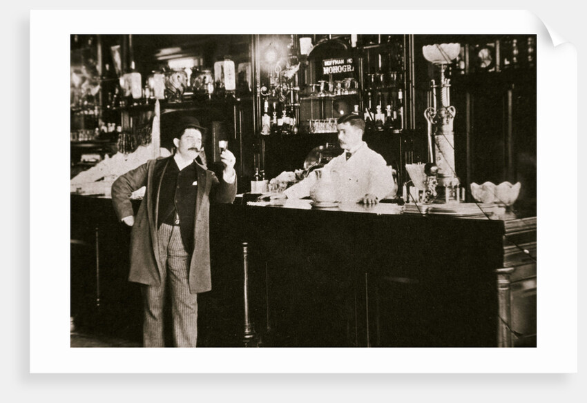 The Hoffman House Bar by Anonymous