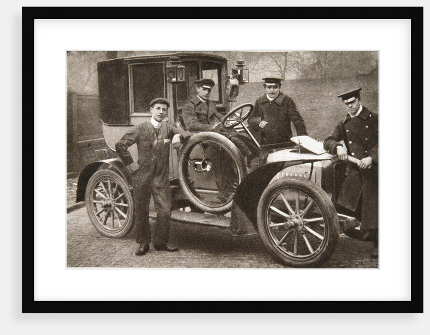 First taxi-cab in Liverpool by J.P. Wood