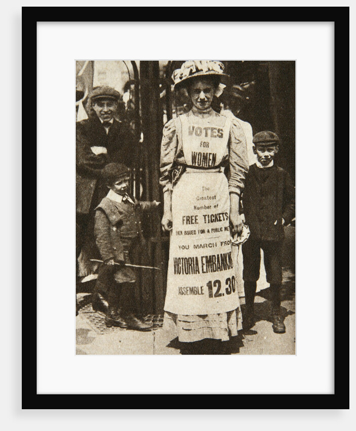 The suffragette housemaid by Central News