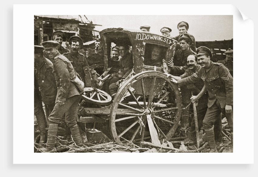 Moving day in a captured village by Anonymous