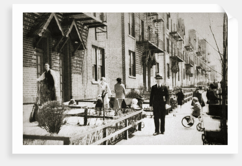 A street in the Borough of Queens by Anonymous