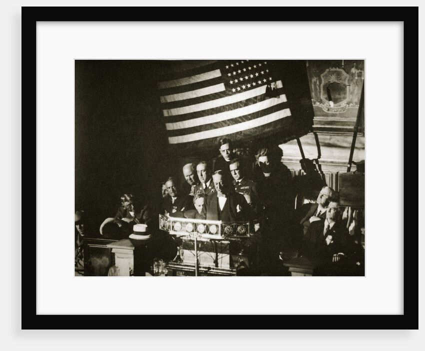 New York Governor Al Smith accepting the Democratic nomination for the Presidency by Anonymous